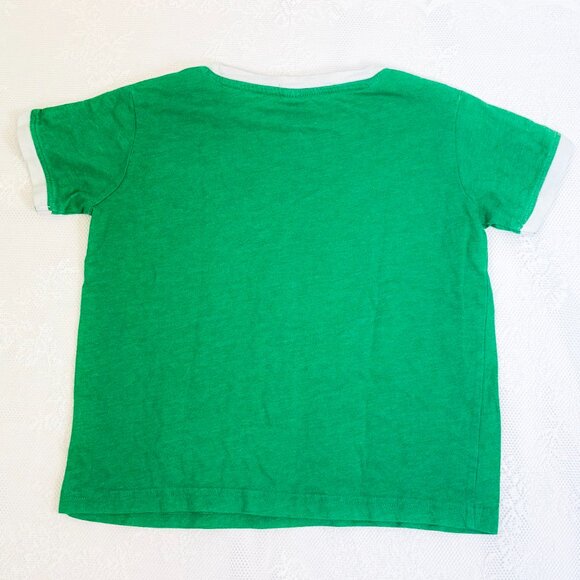 Philadelphia Eagles GO BIRDS Kids Shirt Kelly Green Football Fan Attire - Picture 5 of 5